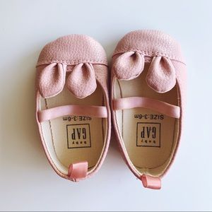 3-6 months bunny baby ballet flats